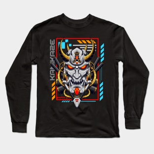 Japanese Oni Mecha 9.2 Long Sleeve T-Shirt